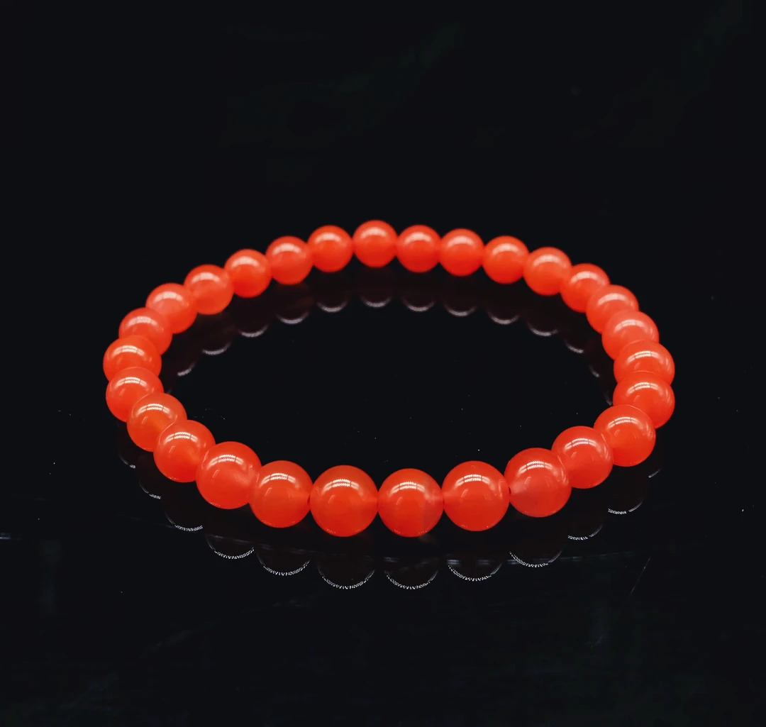 【小雪】南红保山时尚百搭手串6mm