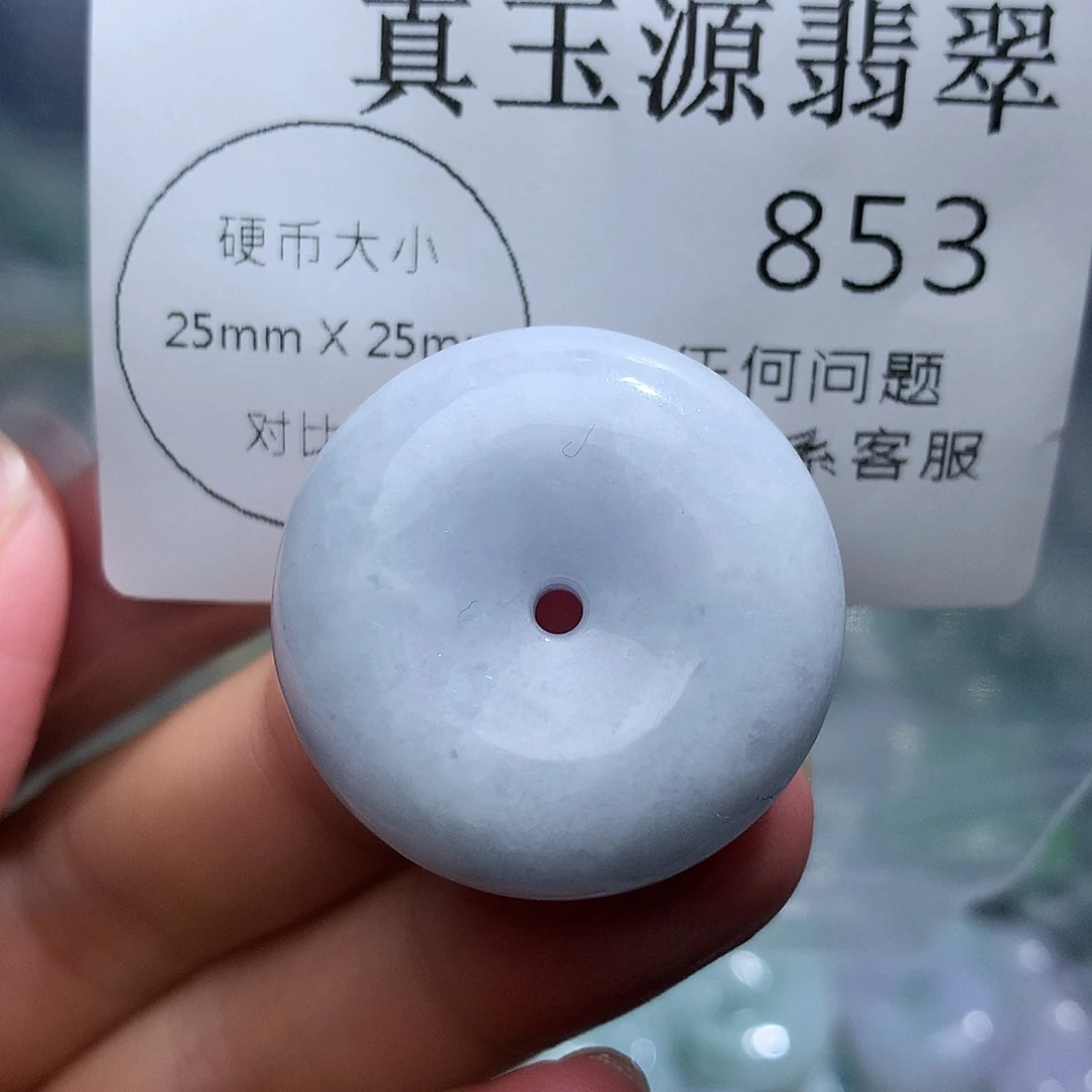 翡翠未镶嵌颈饰853