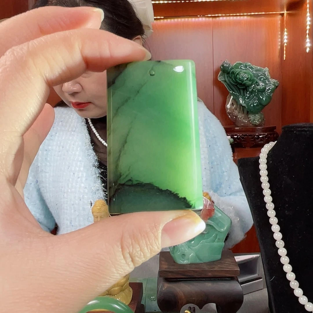 密玉（石英质玉）手串未镶嵌清*