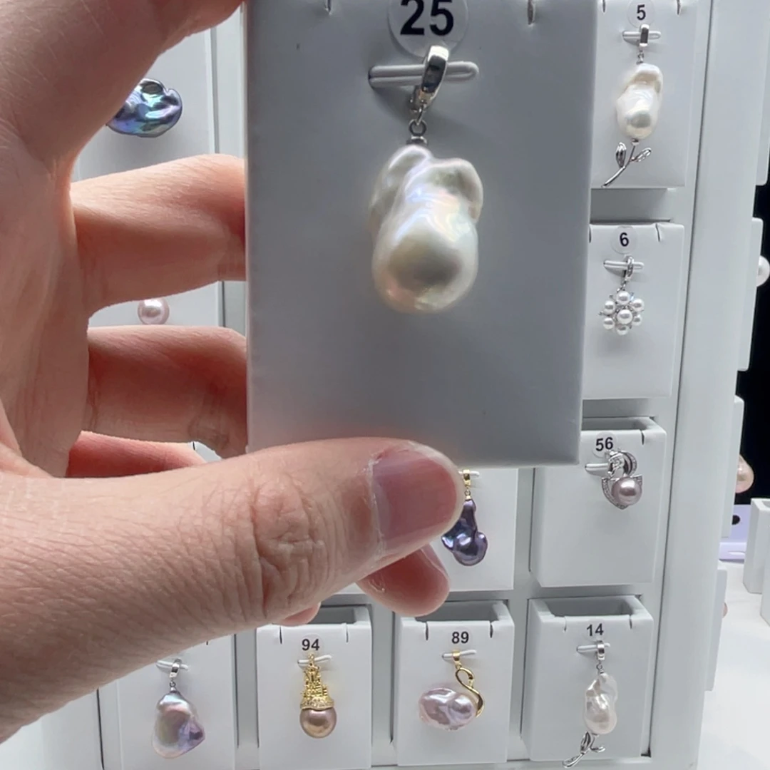 颈饰淡水珍珠合金