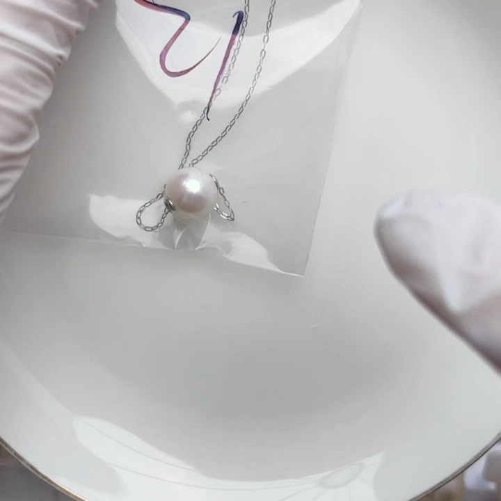 淡水珍珠耳饰银S925镶嵌