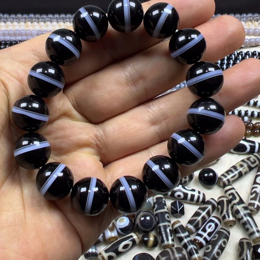 玛瑙/玉髓未镶嵌手链