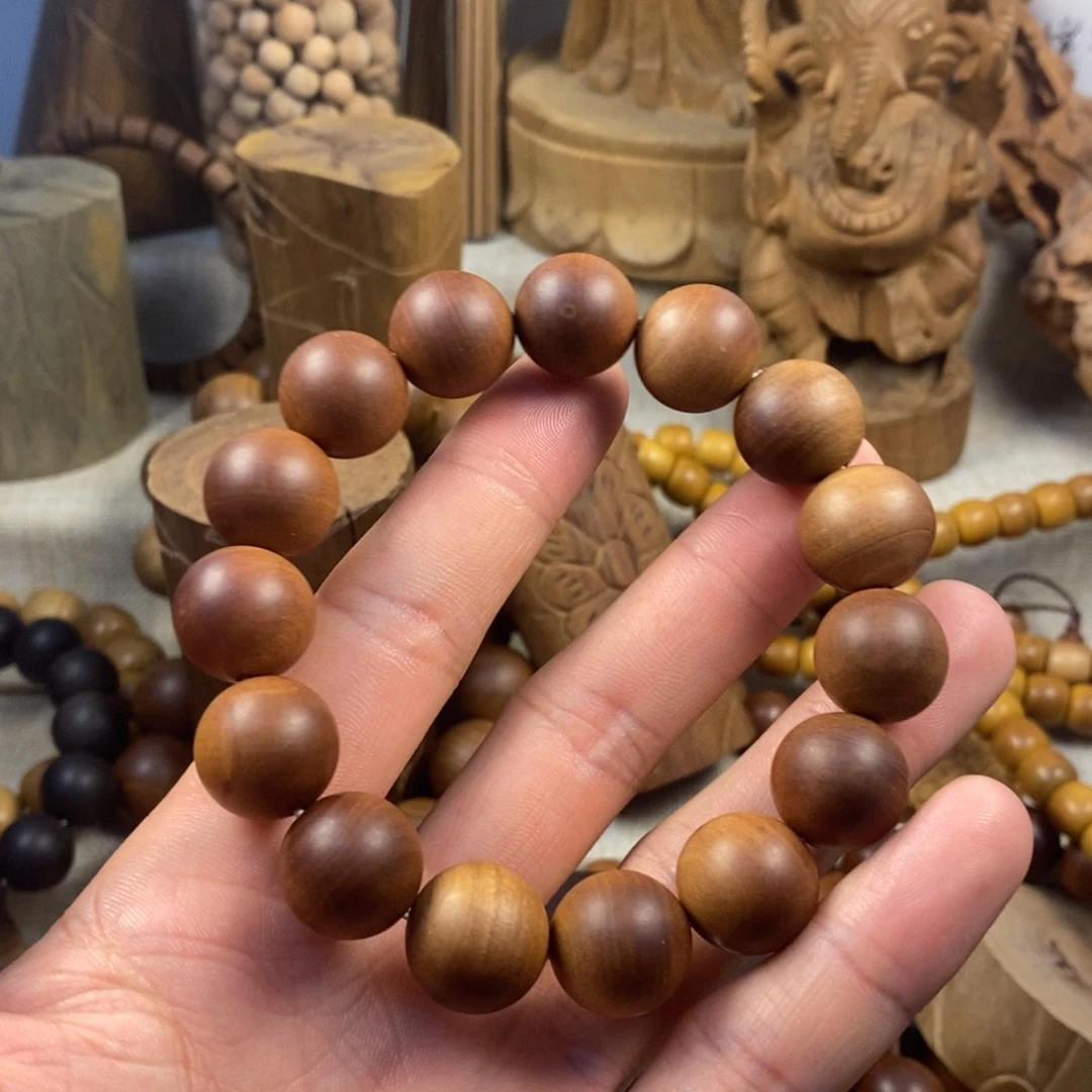 檀香木手串/手链奶香1.5