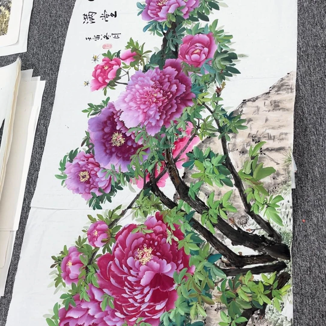 国画华*绘画艺术作品180.70