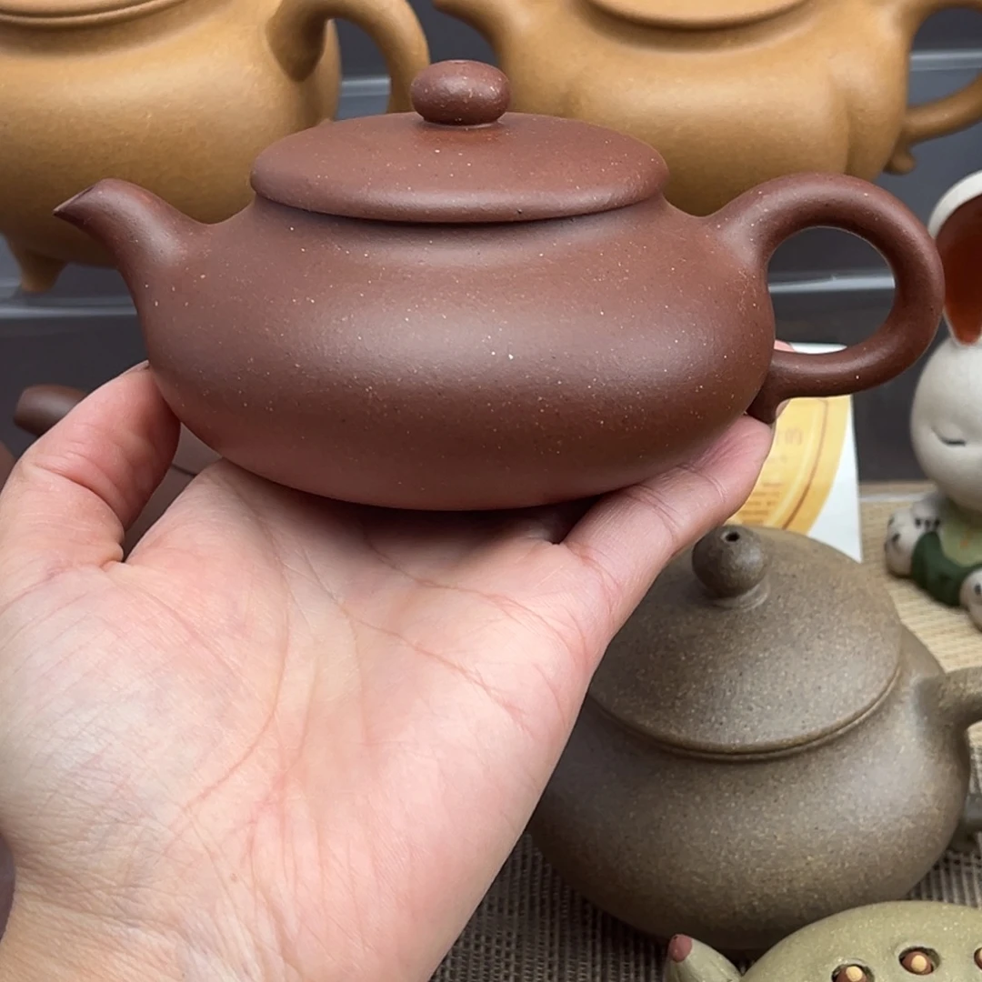 紫砂茶壶底槽清扁玉壶