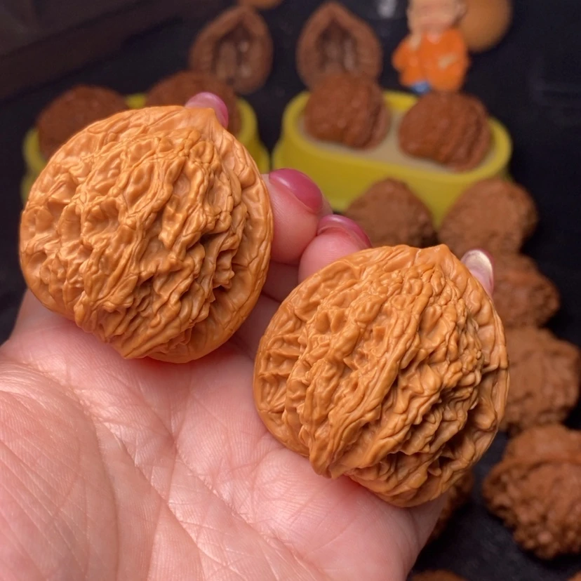 【闪购商品】把件文玩核桃612号虎头42