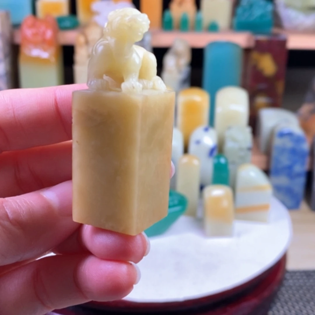 【闪购商品】青田石封门菜花黄……