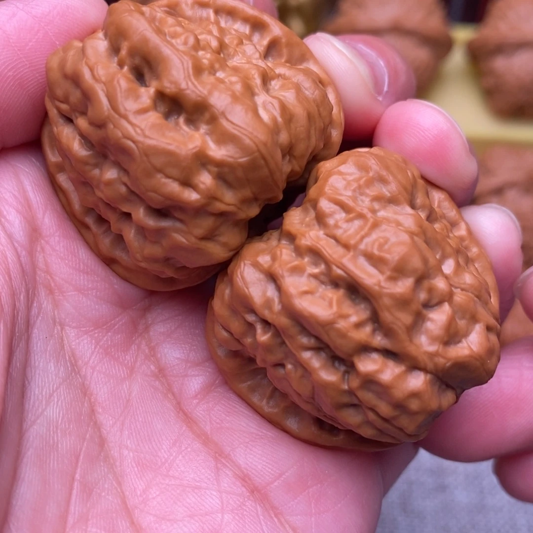 文玩核桃把件毕业精品延庆蛙37.5尺