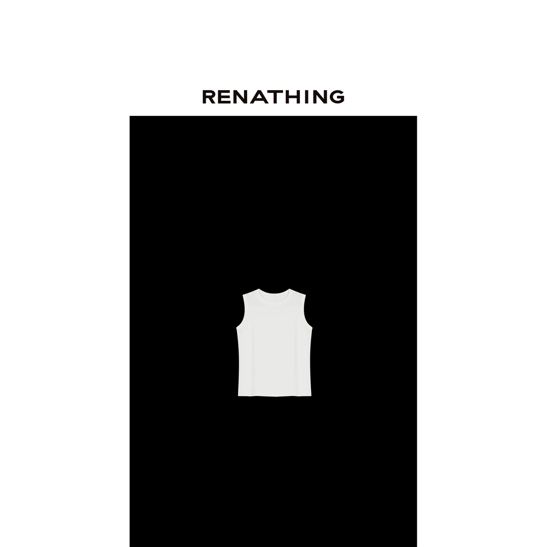 【RENATHING】极简修身无袖背心