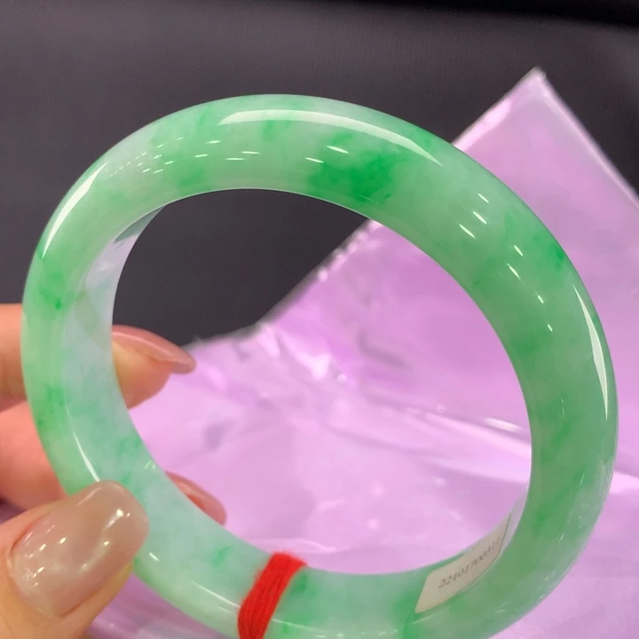 未镶嵌手镯翡翠正圈59