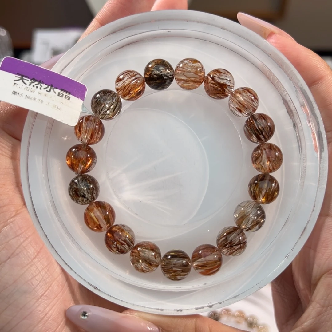 未镶嵌手链水晶黑金超七10