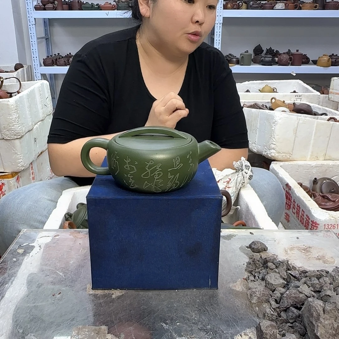 茶壶紫砂宜兴紫砂壶瑕疵