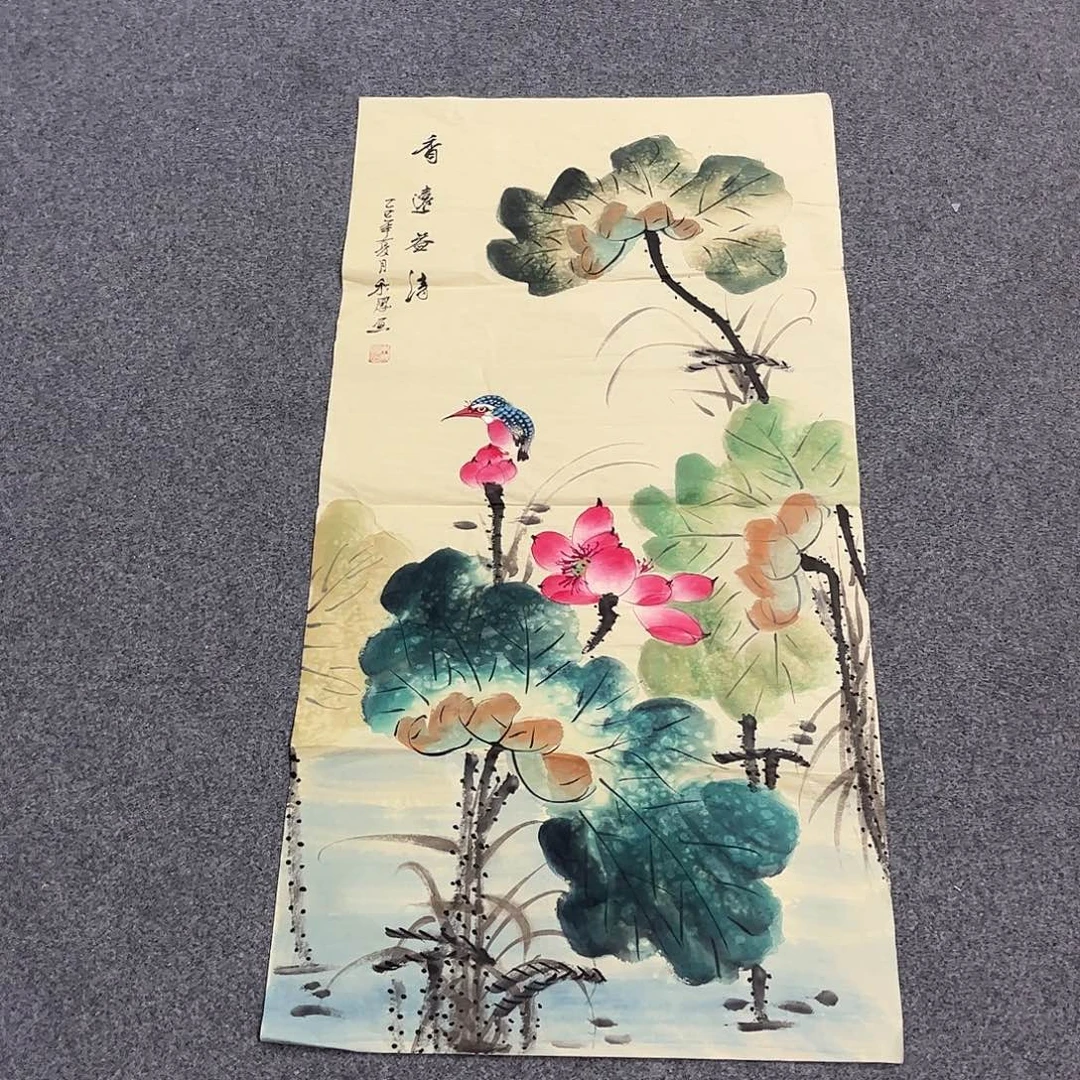 国画D国画作品单幅任发