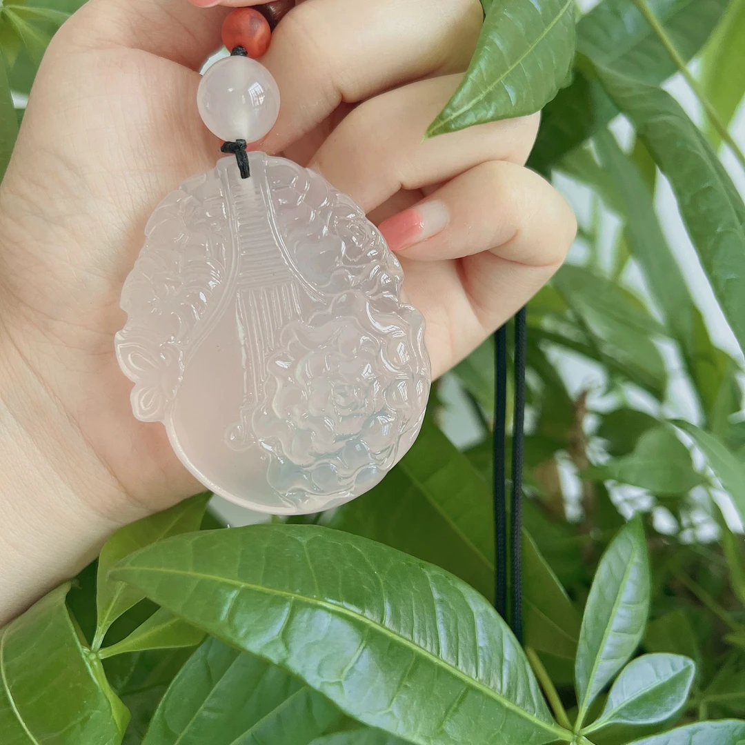 海云母-花开富贵摆件