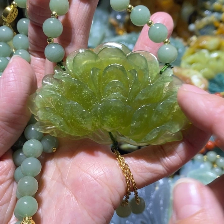 岫玉岫玉吊坠未镶嵌