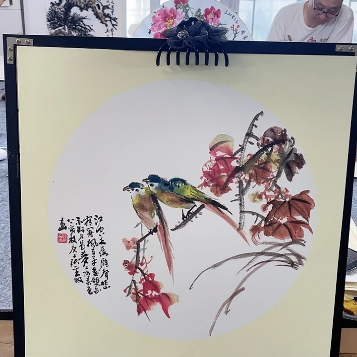 国画张圣敏先生纯手绘作品