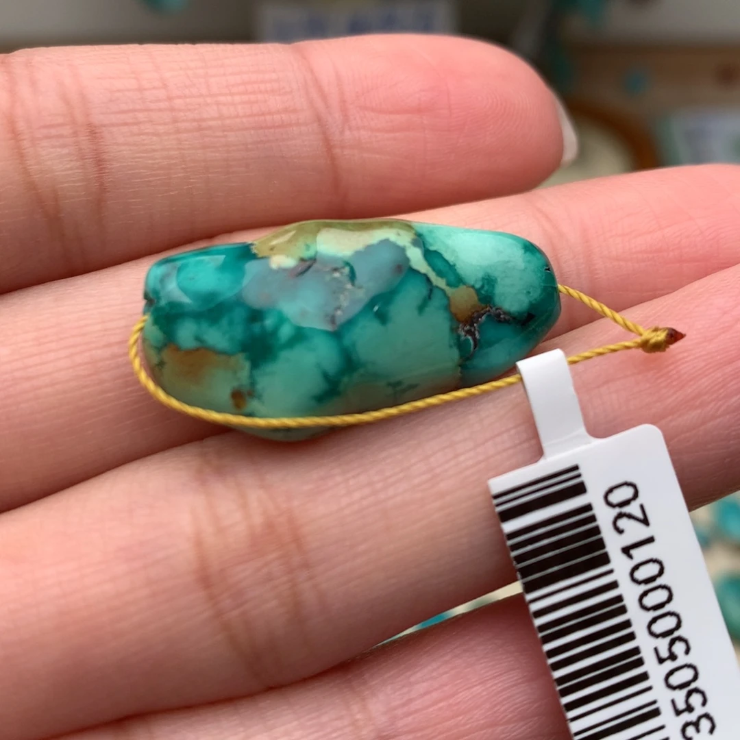 绿松石银S925镶嵌珠宝奇石