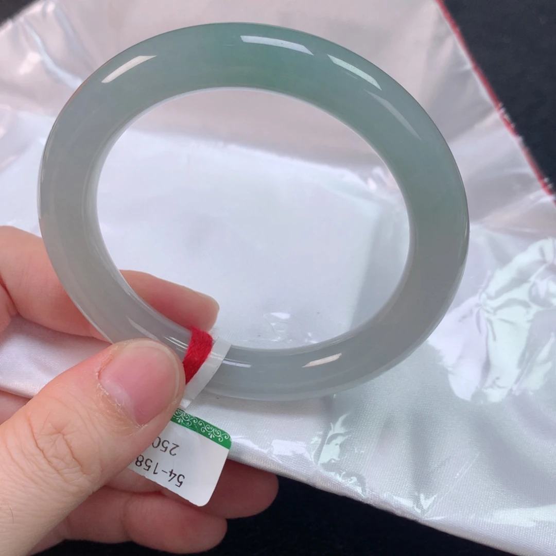 未镶嵌手镯翡翠缅甸天然翡翠手镯54