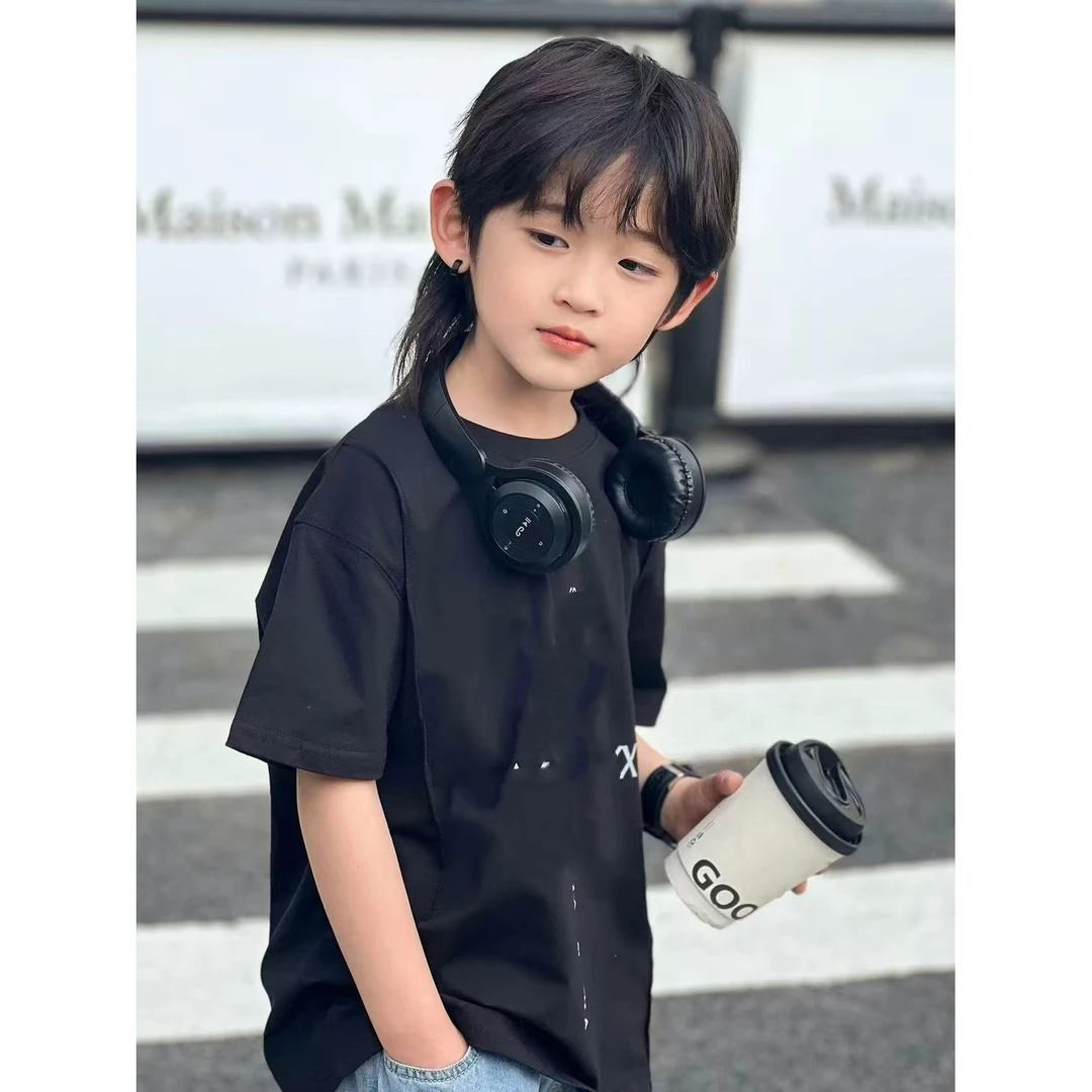 *7153【分割小鸟】时尚百搭休闲儿童夏季短袖