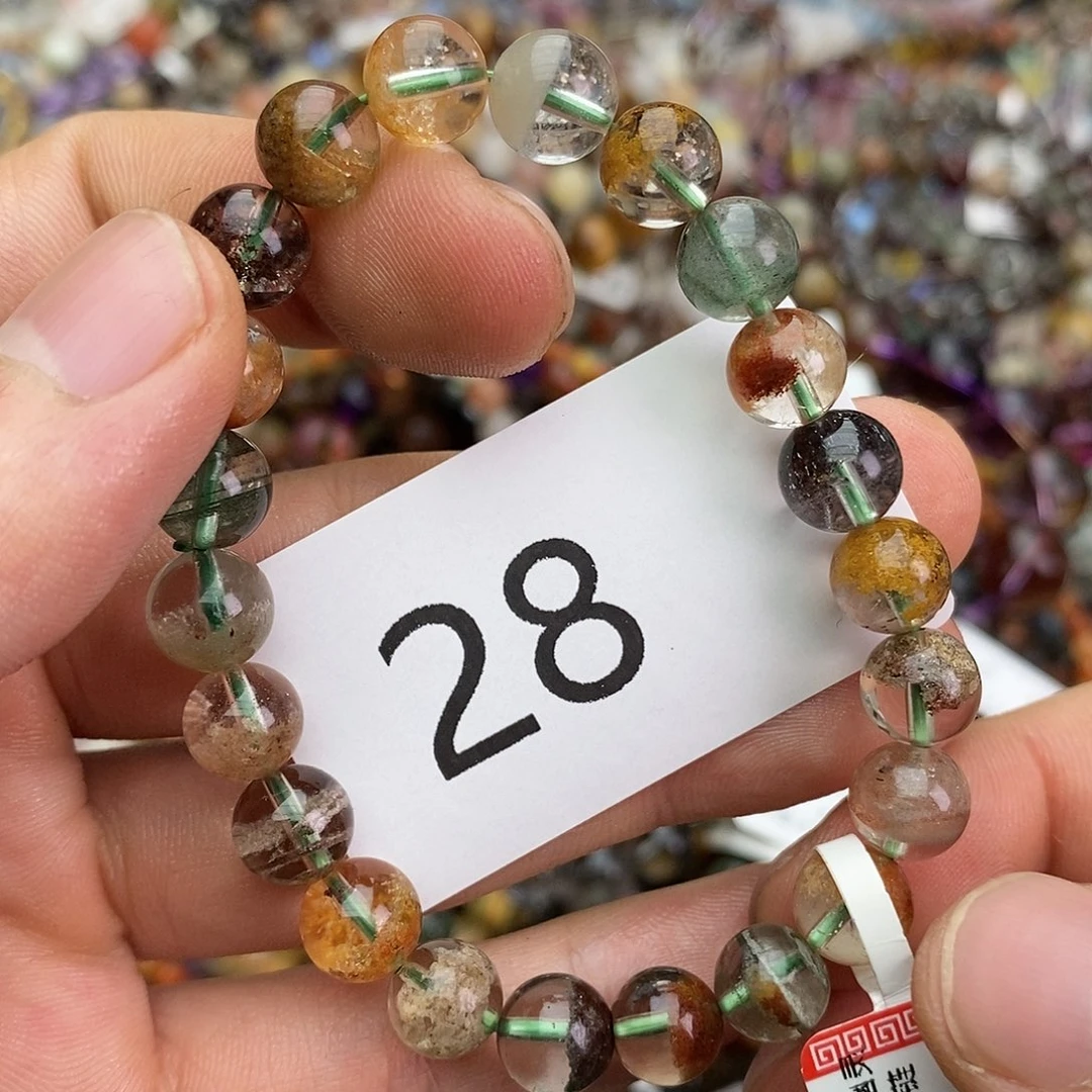 水晶未镶嵌手链手链