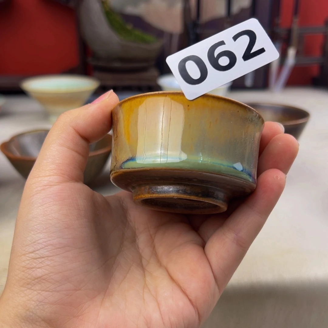 杯纯手工柴烧主人杯