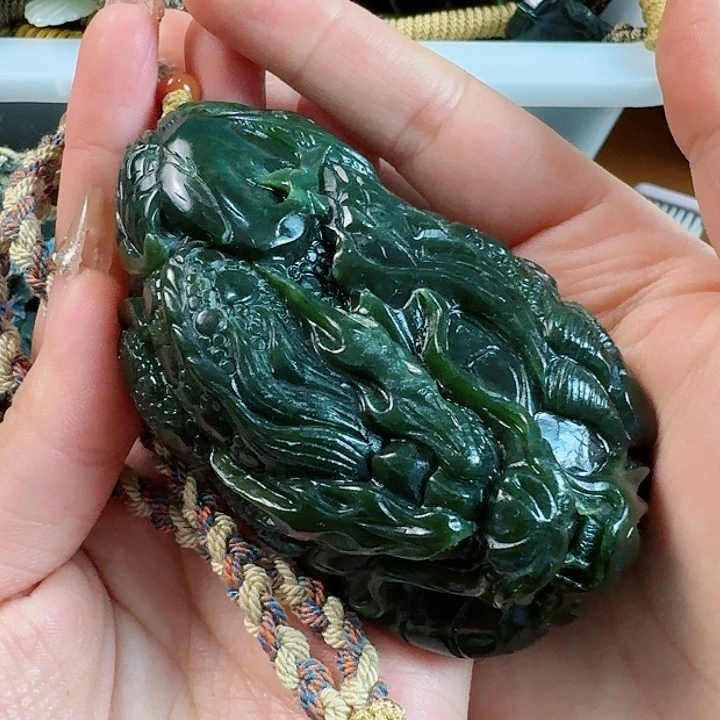 和田玉把件未镶嵌