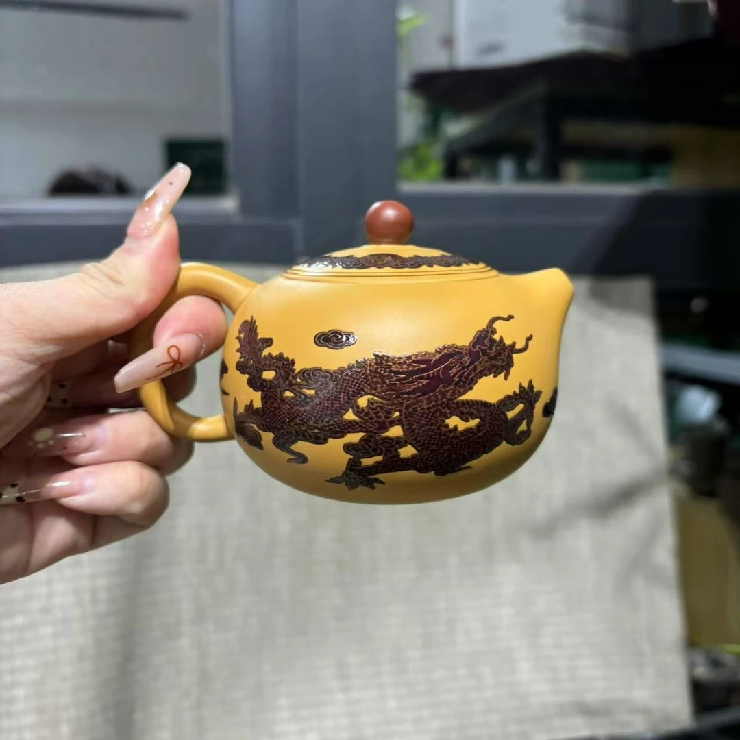 【中国邮政专属链接】吴成志变色紫砂套组龙凤1482