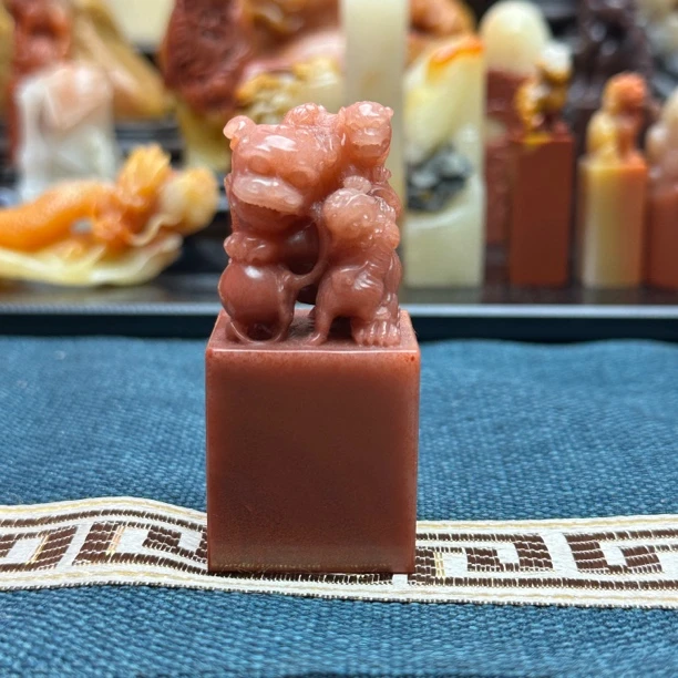 寿山石水洞高山有求必应印章书画篆刻闲章书法章