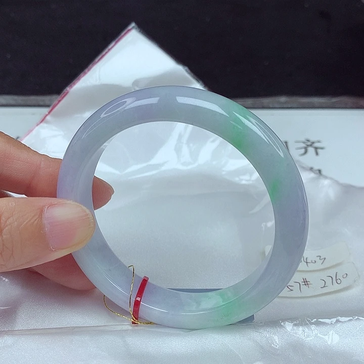 翡翠未镶嵌手镯57圈0403