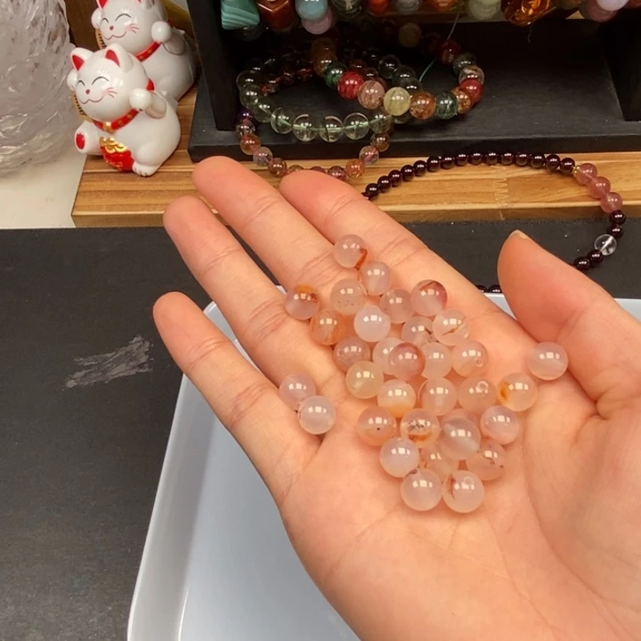 未镶嵌卡8红水草玛瑙玛瑙/玉髓