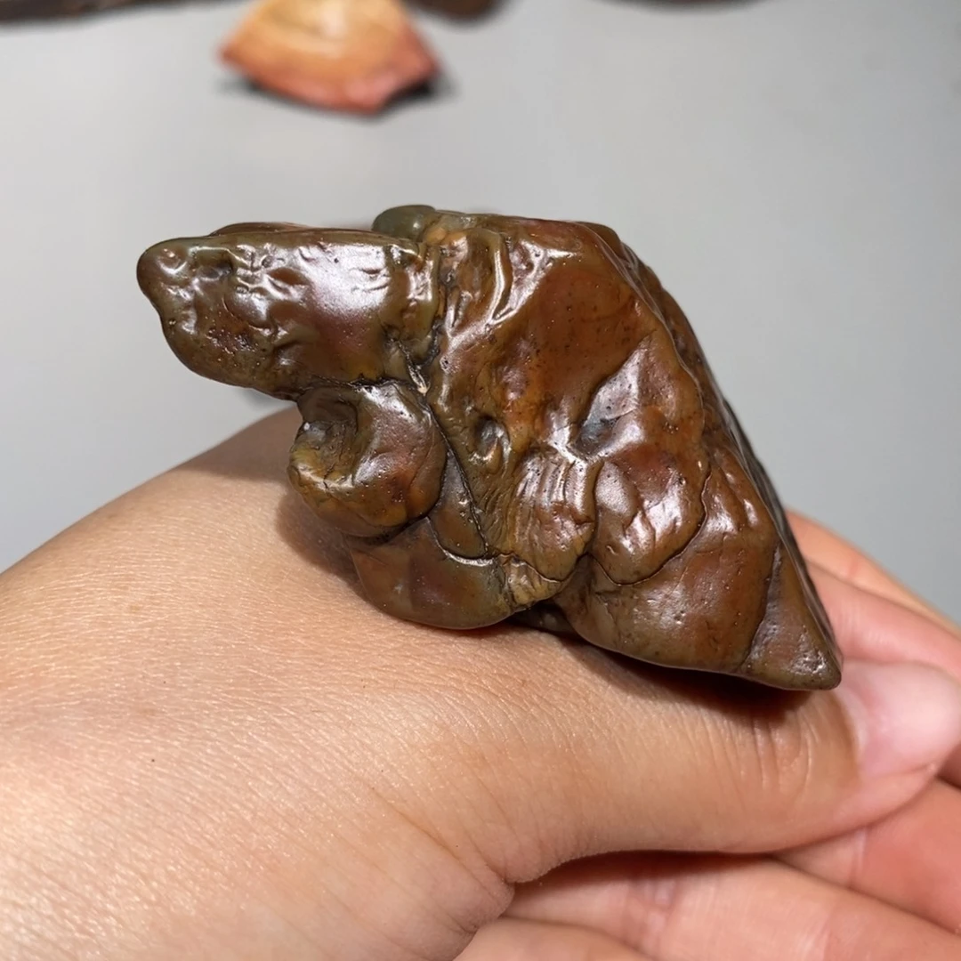 玛瑙/玉髓车挂合金小*灰10