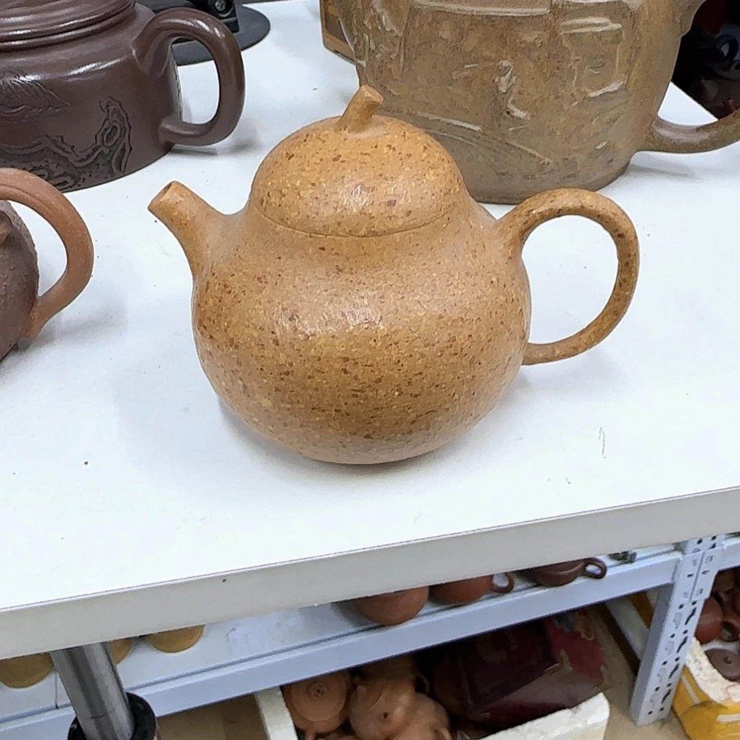 茶壶紫砂宜兴紫砂壶瑕疵处理