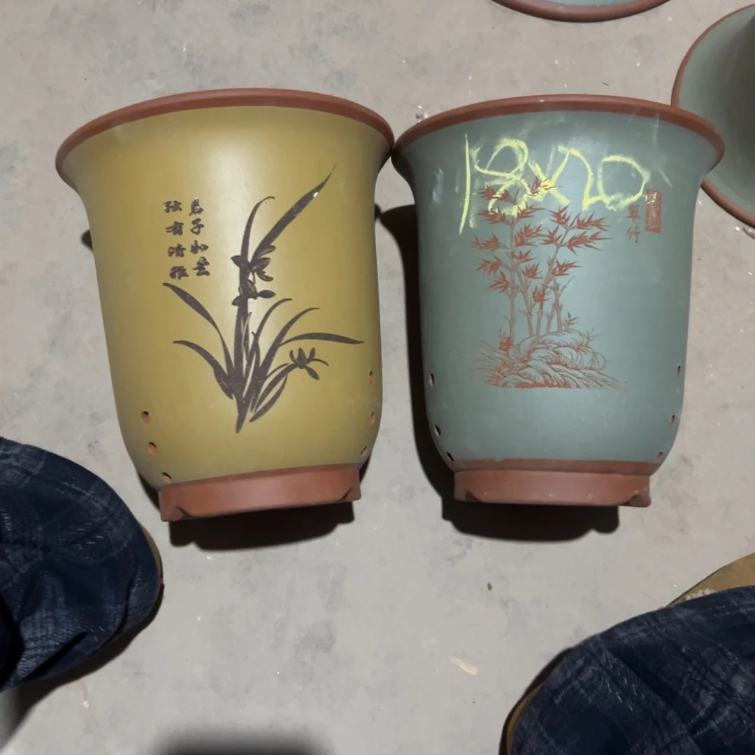 宜兴川阁紫砂花盆