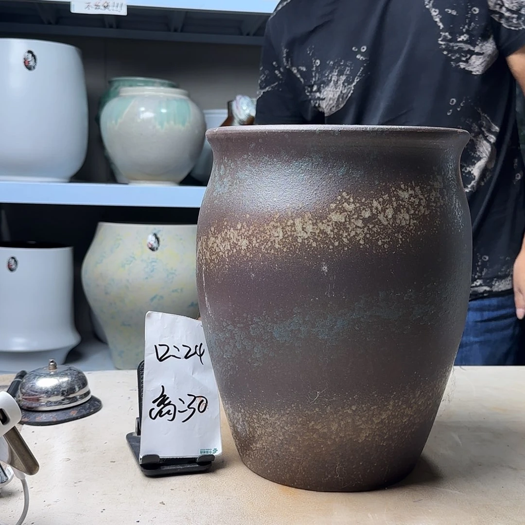 紫砂花盆尺寸24@30