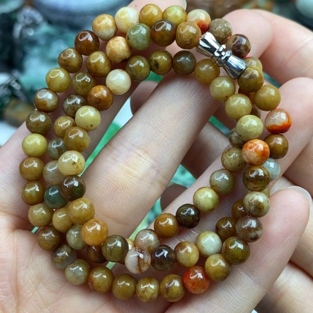 颈饰未镶嵌翡翠夏**满吊坠