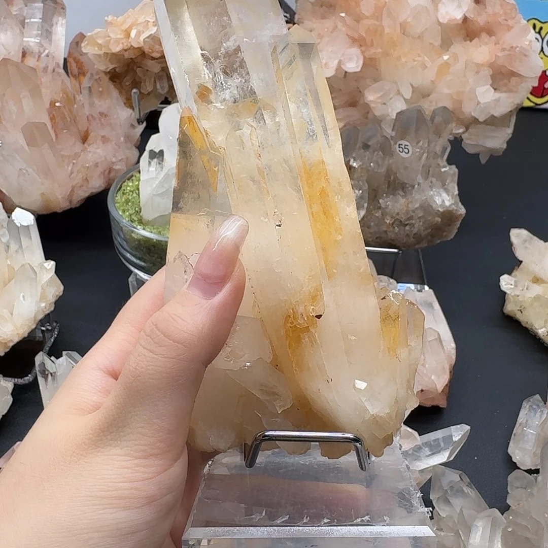 d***崔水晶珠宝半成品银S925镶嵌