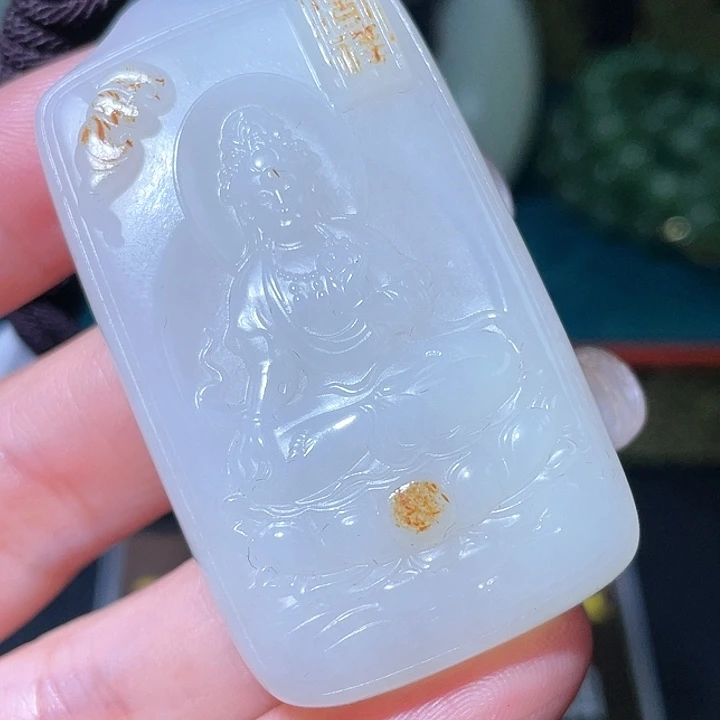 和田玉未镶嵌颈饰X7