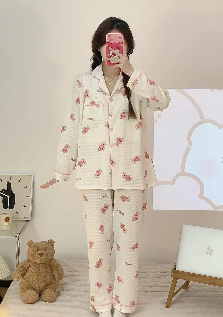 A类春夏四季款95棉孕妇月子服套装产后吸汗哺乳衣大码家居服外穿