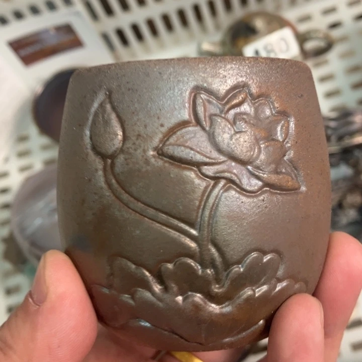 柴烧茶具宝瓶大放漏