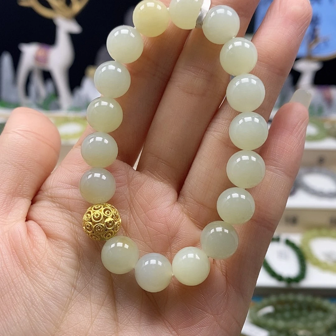 未镶嵌手串和田玉宝*手串