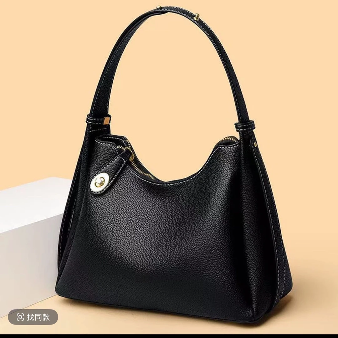 休闲时尚大容量单肩斜跨女包