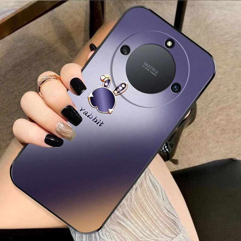 荣耀x40手机壳新款荣耀x40i全包软硅胶超薄防摔高级感网红女壳5G