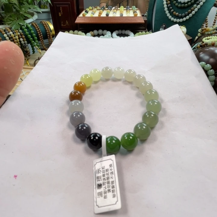 手链未镶嵌和田玉多宝卡10精品