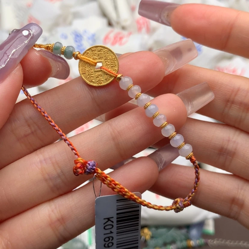 【闪购商品】翡翠手绳未镶嵌一