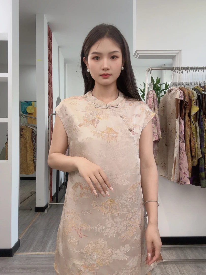 268新中式国风衬衫夏季新款小众设计感文艺复古上衣