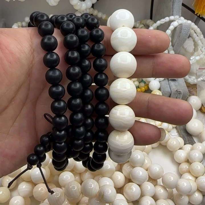 东非黑黄檀（紫光檀）手串/手链木纹1.4手串