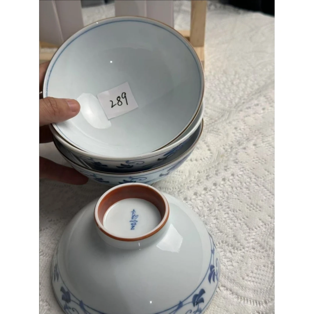 289孤品高端中古日瓷回流拍下备注标签序号香兰社深川制九谷三