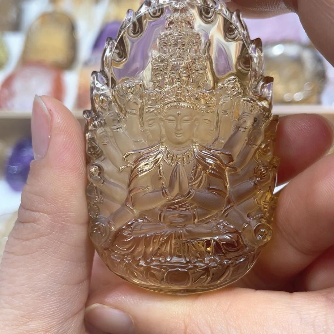 颈饰未镶嵌水晶定制