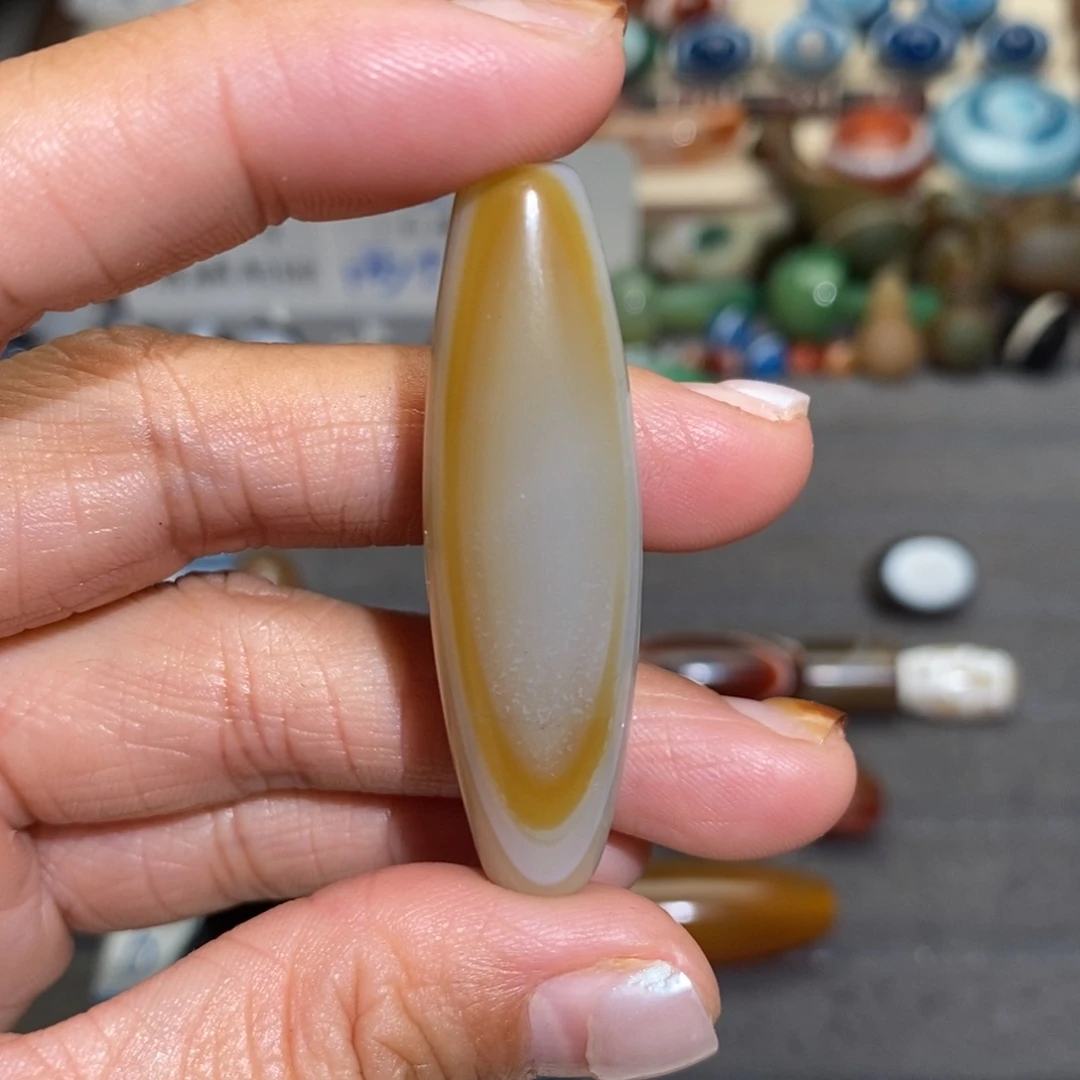 禅***生玛瑙/玉髓合金手链微瑕