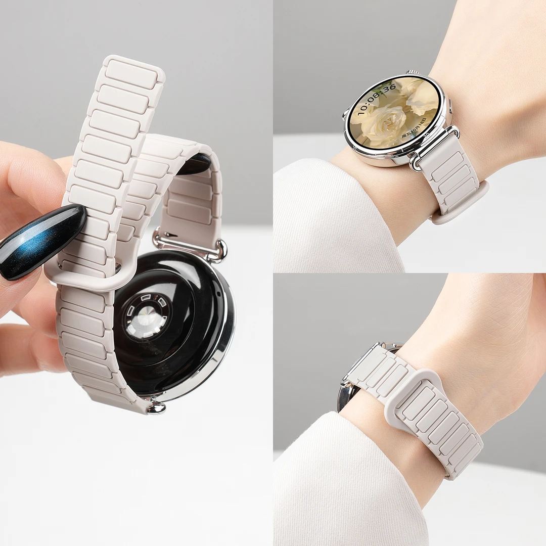 适用华为gt6表带gt5/4手表表带华为watch5工装硅胶GT5pro表带运动商品图